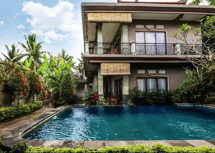 Guest house Big Stone House R4 - Premium Location, 6 Min Center - Shared Pool Ubud (Bali)